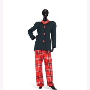 Authentic Iris Apfel Owned And Worn Blazer, Trouser, And Necklace From Christies